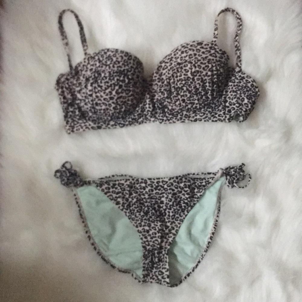 NINETY-NINE Cheetah Print Bikini